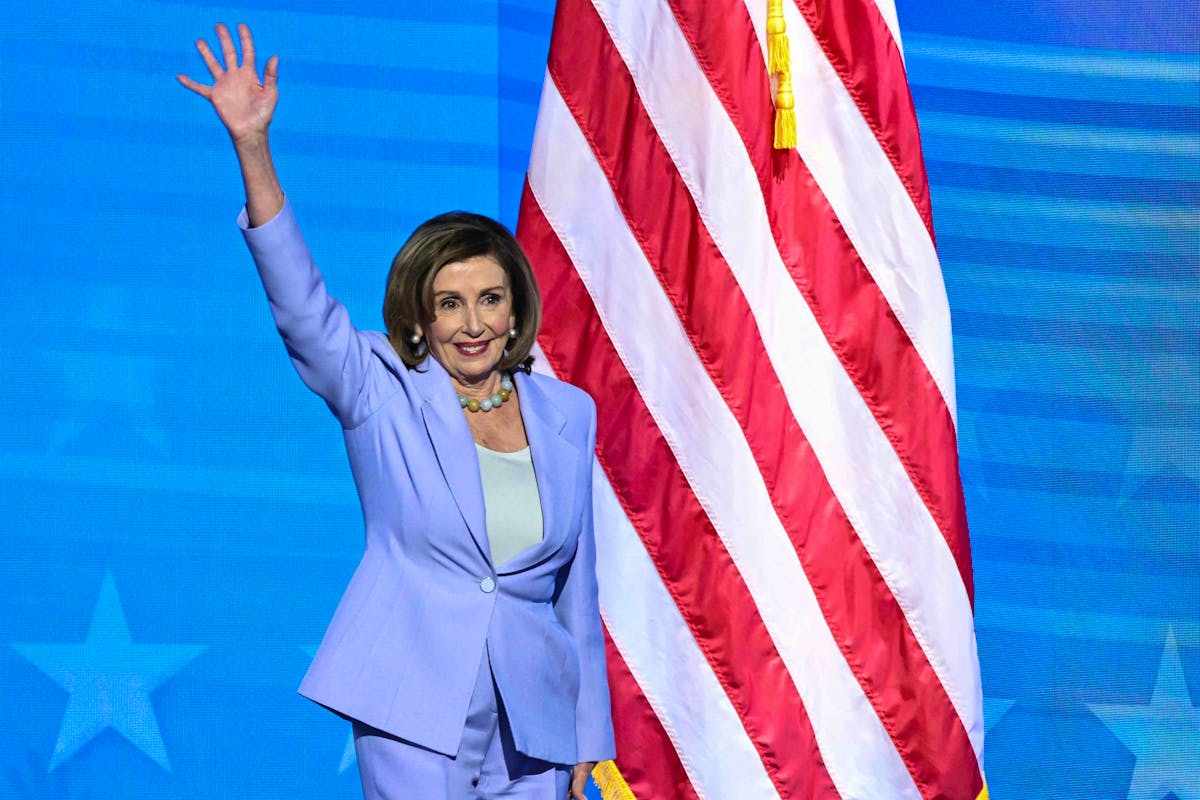 Nancy Pelosi announcing her retirement from Congress 2025. I seen on https://www.20min.ch