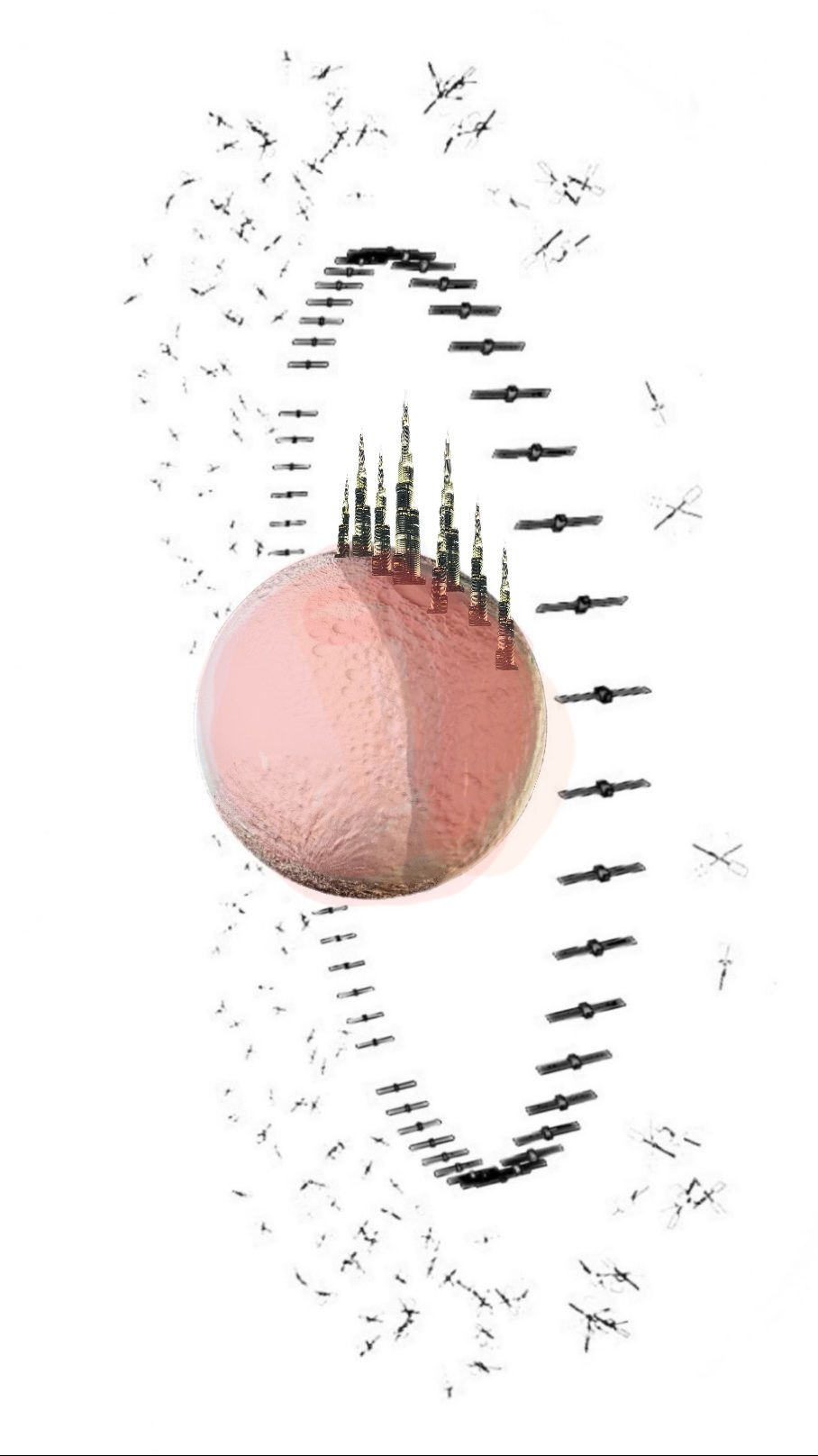 JL 2026 I collage - extracelestrical body habitation I Mars version
