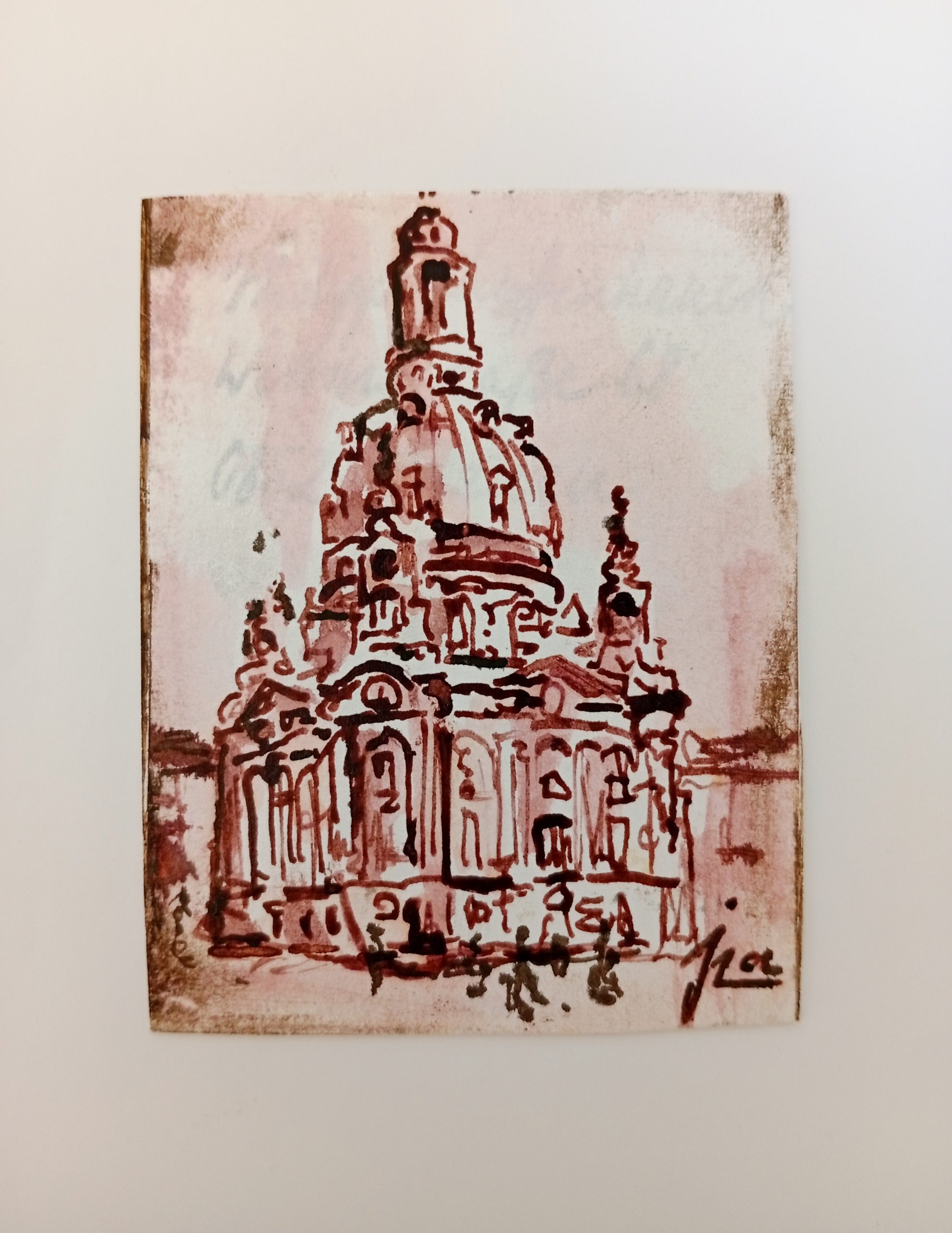 Dresden I Drawing with ink I 2006 JL